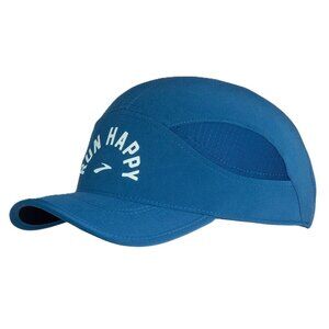 Brooks Unisex Chaser Hat Blue Ash/Run Happy Arch One Size One Size Runner Cap